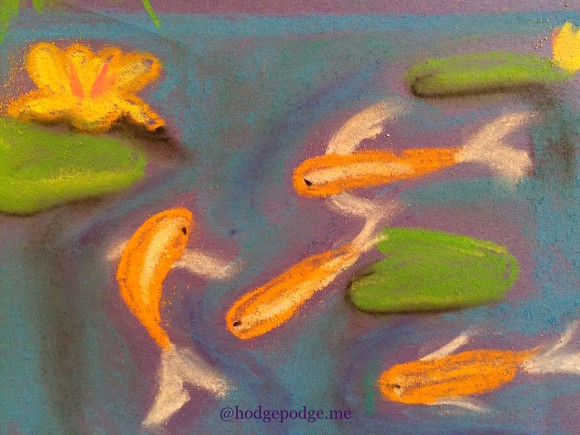Goldfish Chalk Art - You ARE an Artist