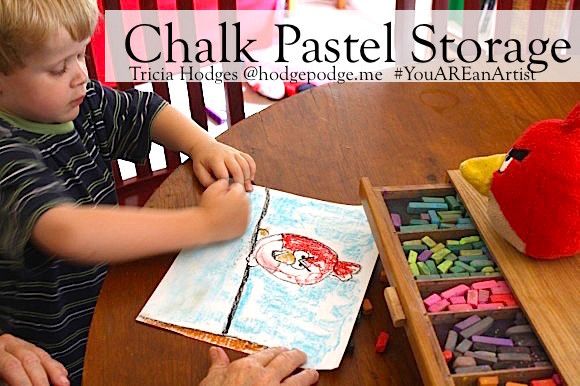 Chalk Pastel Storage - You ARE an Artist