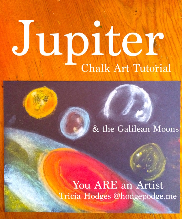 Jupiter Chalk Art Tutorial - You ARE an Artist