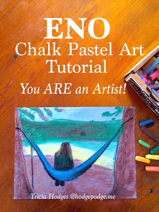 ENO Chalk Pastel Art Tutorial - Art for All Ages - You ARE an Artist!