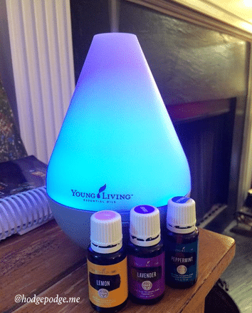 essential oils in the family room