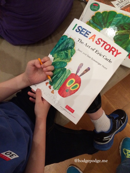 Eric Carle Scavenger Hunt