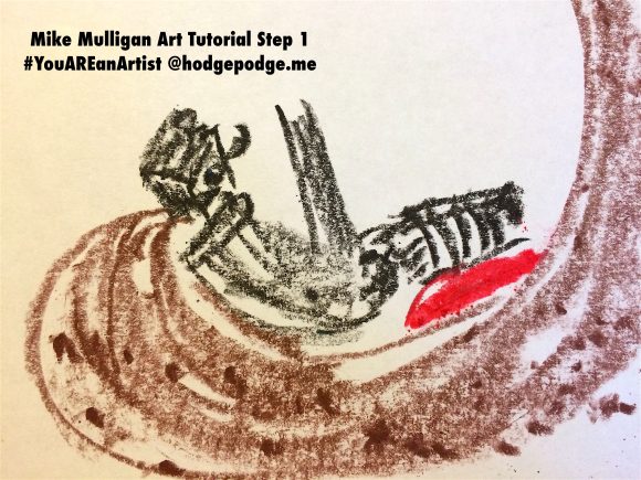 Mike Mulligan Art Tutorial Step 1