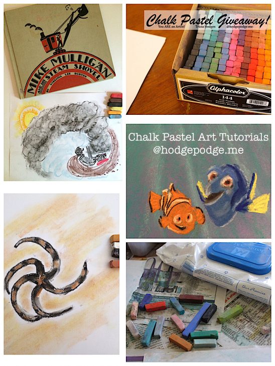 Chalk Pastel Art Tutorials at Hodgepodge