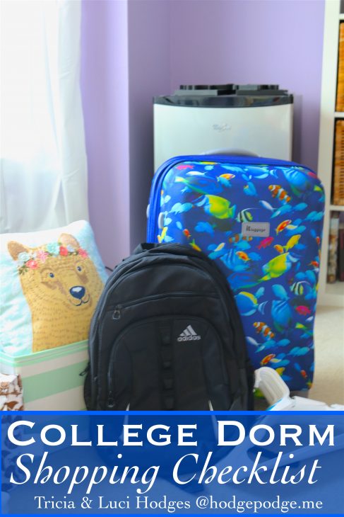 College Dorm Shopping Checklist