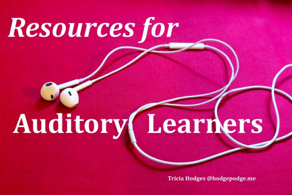 Resources for Auditory Learners