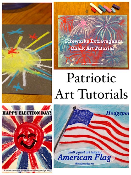 Patriotic Art Tutorials