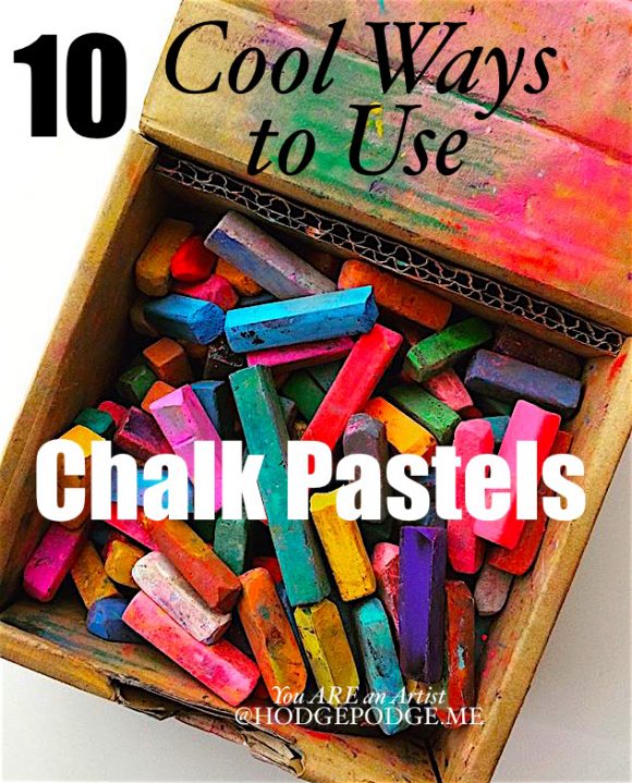 You can build a love of art and some simple joys with this frugal art medium. So here are 10 Cool Ways to Use Chalk Pastels.