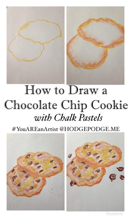 Hello from Nana at ChalkPastel.com! Are you all ready for the National Chocolate Chip Cookie Day on August 4th? Let's get our tummies growling with this fun chocolate chip cookie chalk pastel art lesson!