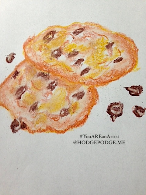 Hello from Nana at ChalkPastel.com! Are you all ready for the National Chocolate Chip Cookie Day on August 4th? Let's get our tummies growling with this fun chocolate chip cookie chalk pastel art lesson!