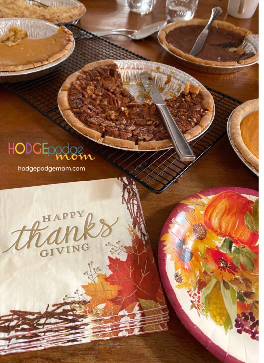 Thanksgiving pies